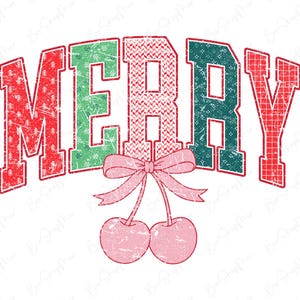 Merry Christmas Coquette Png, Merry Varsity Sublimation Design Downloads, Christmas Shirt Design, Digital Download