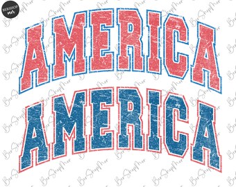 America Png, 4th of July Png, Retro Png, USA Png, American Patriotic Png, Varsity Png, Fourth of July T Shirt Design, Sublimation Png Design