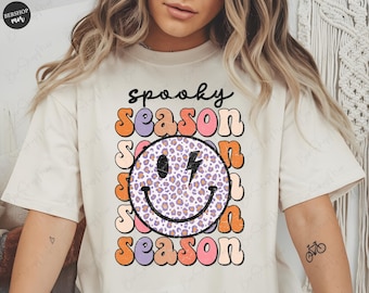 Spooky Season PNG Sublimation Design, Halloween Sublimation, Fall Sublimation Design, Autumn Shirt Png