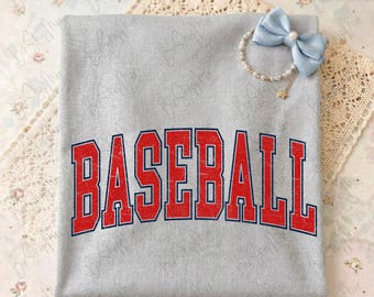 Grunge BaseBall Png, Varsity Baseball Sublimatio Design, Game Day Png, Baseball Shirt Png, Digital Download