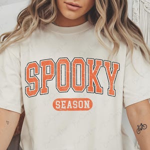 Spooky Season Png, Halloween Png, Halloween Sublimation, Png for shirt, Retro Halloween Png image 4