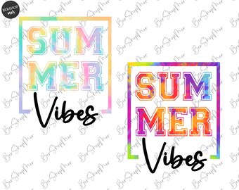 Summer Vibes Png, Summer Sublimation design, Summer Shirt Png, Trendy Summer Png, Digital File
