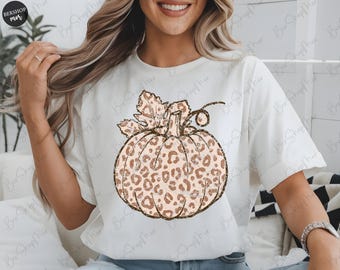 Leopard Pumpkin Fall PNG, Pumpkin Season Png, Varsity Design, Sublimation Design, Fall Sublimation, Pumpkin Png, Retro Fall Png, Digital PNG