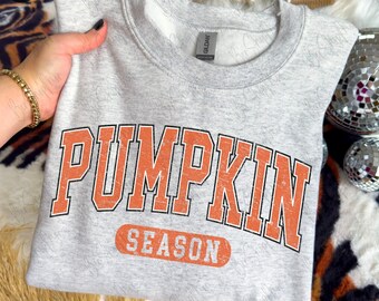 Pumpkin Season Png, Fall Vibes PNG, Fall PNG, Varsity Design, Retro Fall Png, vintage, Pumpkin Season, Instant Download, Sublimation Design