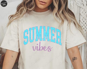 Summer Vibes Png, Retro Floral Summer Png, Summer Varsity Png, Hello Summer Png, Girly Summer design Png, Beach Png