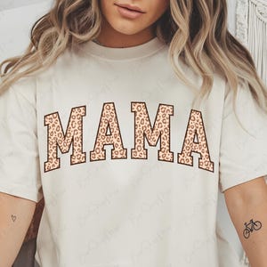 Mama Fall Leopard Png, Fall Png, Autumn Png, Halloween Png, Png for shirt, Retro Halloween Png