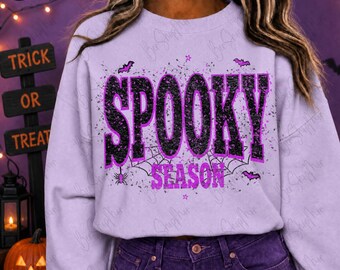 Retro Spooky Halloween PNG, Spooky Sublimation, Ghost PNG, Boo Halloween, Brushstroke Design, Spooky Mama Shirt PNG