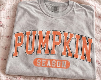 Pumpkin Season Png, Fall Vibes PNG, Fall PNG, Varsity Design, Retro Fall Png, vintage, Pumpkin Season, Instant Download, Sublimation Design