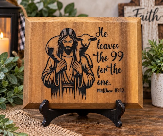 Matthew 18:12 Plaque