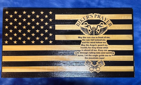 Bikers Prayer Flag