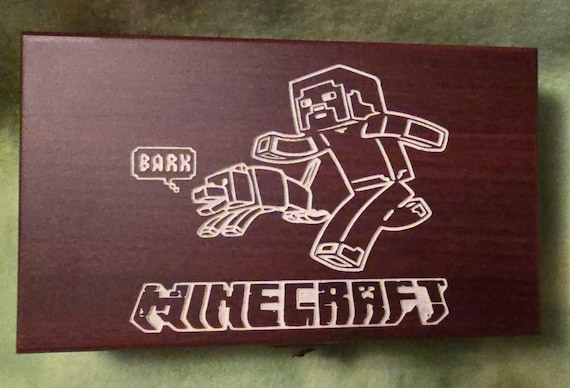Minecraft themed Card and dice game set