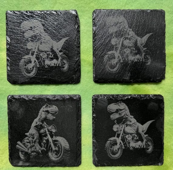 Dinosaur Slate Coaster collection