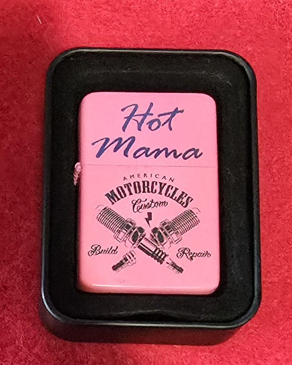 Hot Mama Motorcycle Themed Lighter