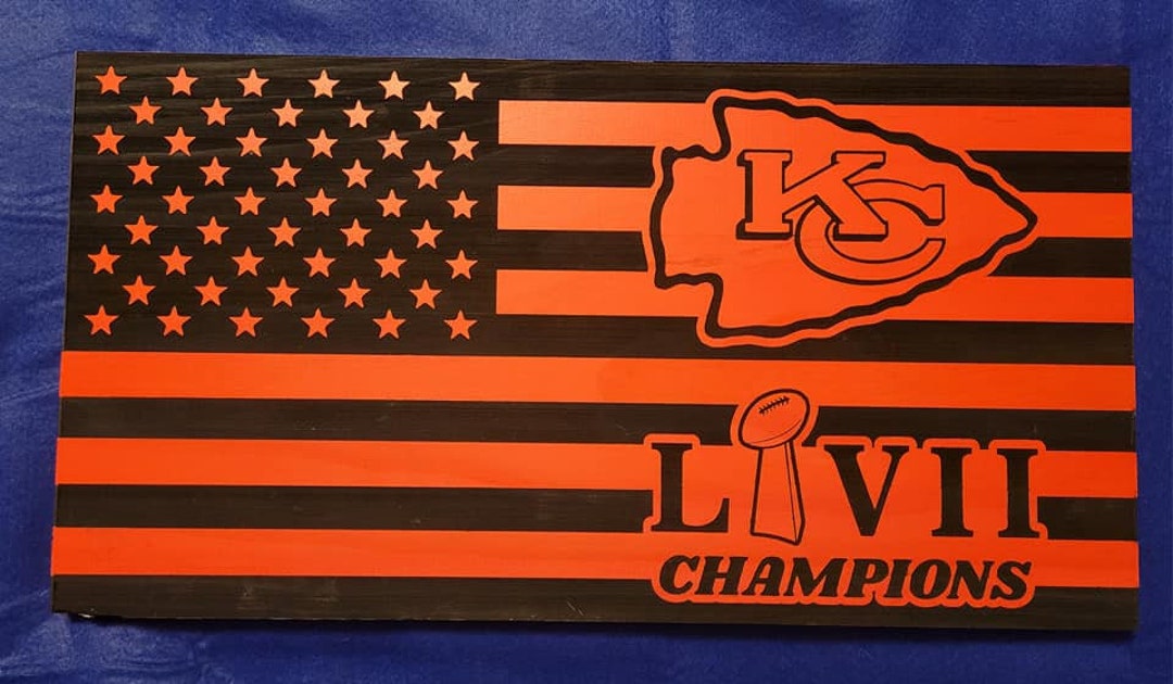 Kansas City Chiefs Super Bowl Flag Etsy