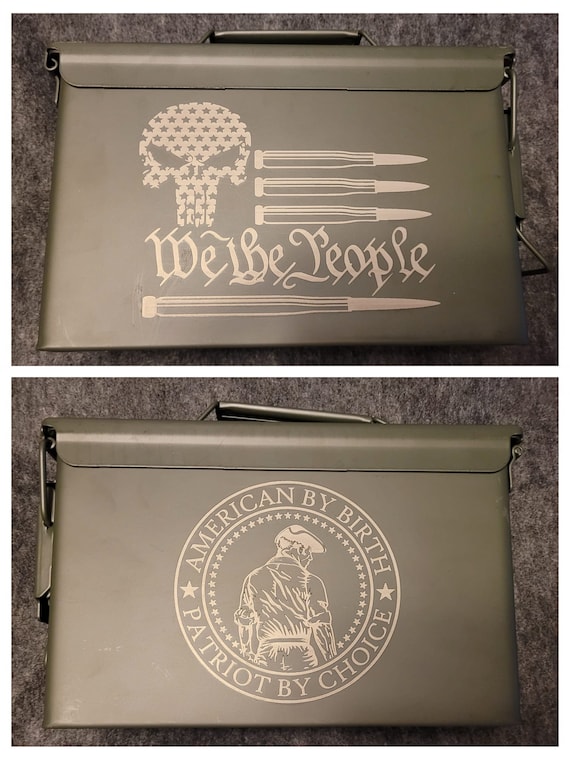 2nd amendment themed Ammo can