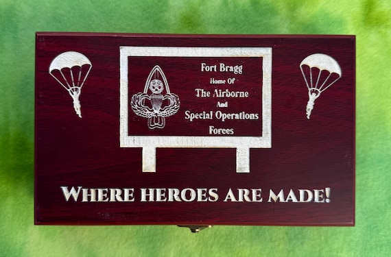 Ft. Bragg themed Card and dice game set.