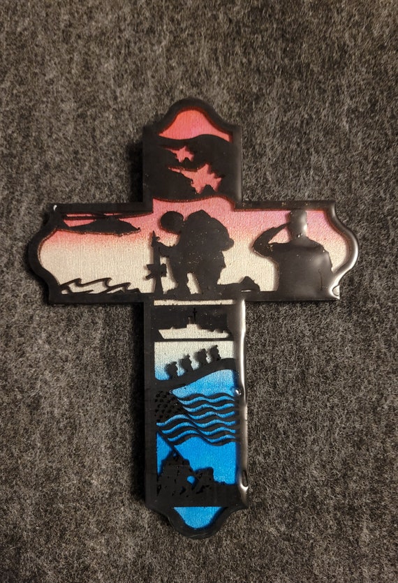 Armed forces Memorial cross Ornament