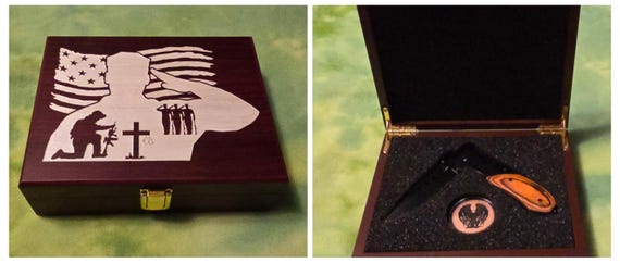 America themed knife Gift Set