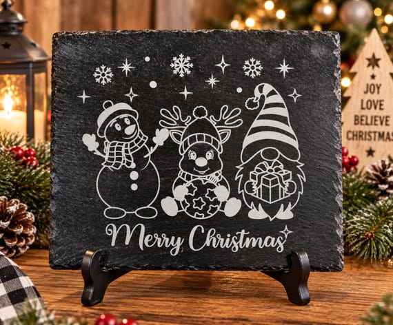 christmas themed slate