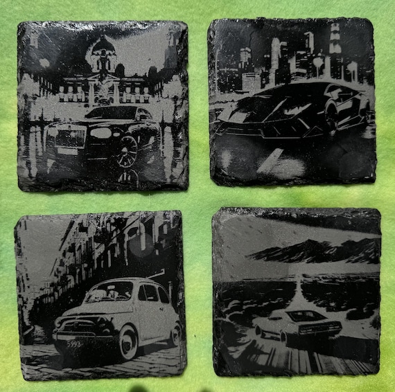 Cars Slate Coaster collection