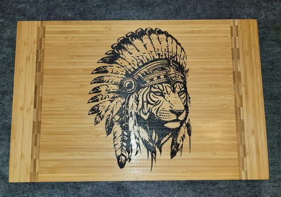 Native American Themed cutting board