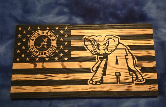 Alabama Tide Themed Flag