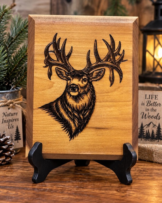 Deer plaque