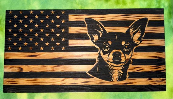 Chihuahua Themed Flag