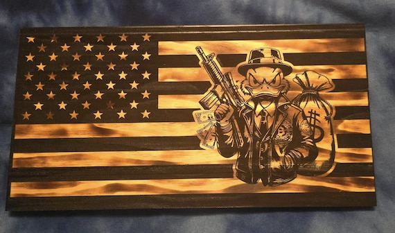 Cartoon Duck Flag