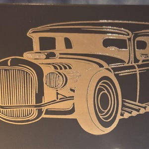 Car Themed Engraved Mini Kobalt Tool box