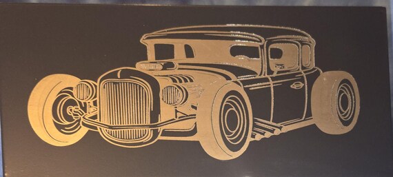Car Themed Engraved Mini Kobalt Tool box