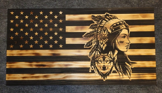 Native American Themed Flag
