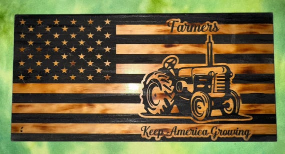 Farmer Themed Flag