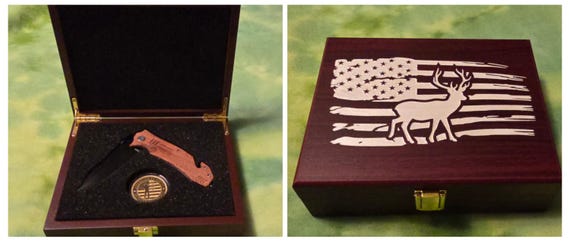 Hunting themed knife Gift Set