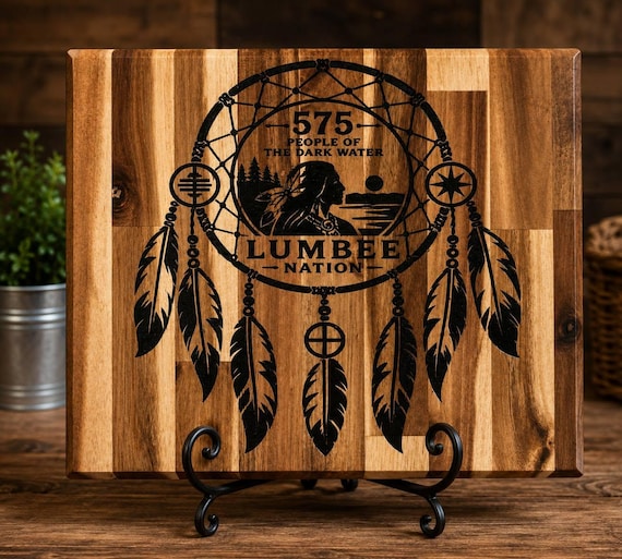Lumbee Dream Catcher themed Cutting Board
