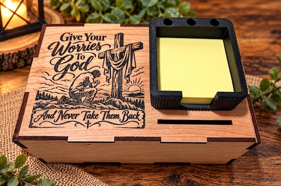 Give your worries to God Prayer Box