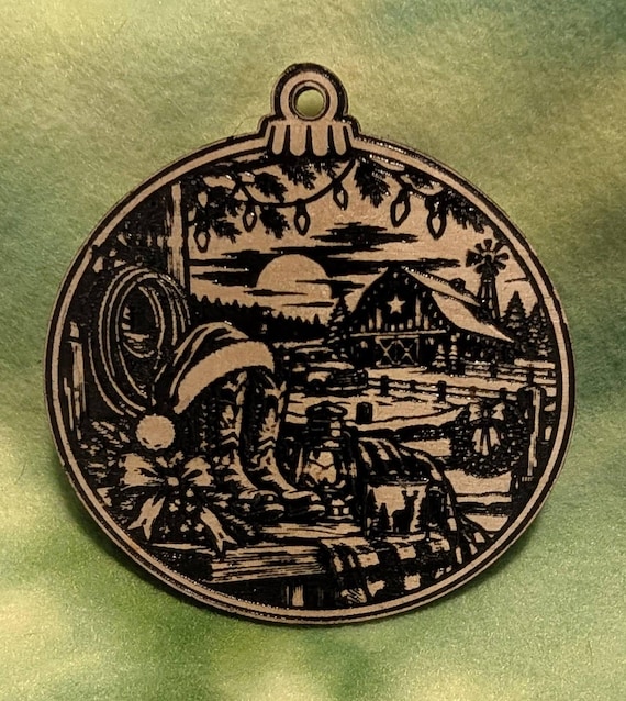 Country Christmas Ornament
