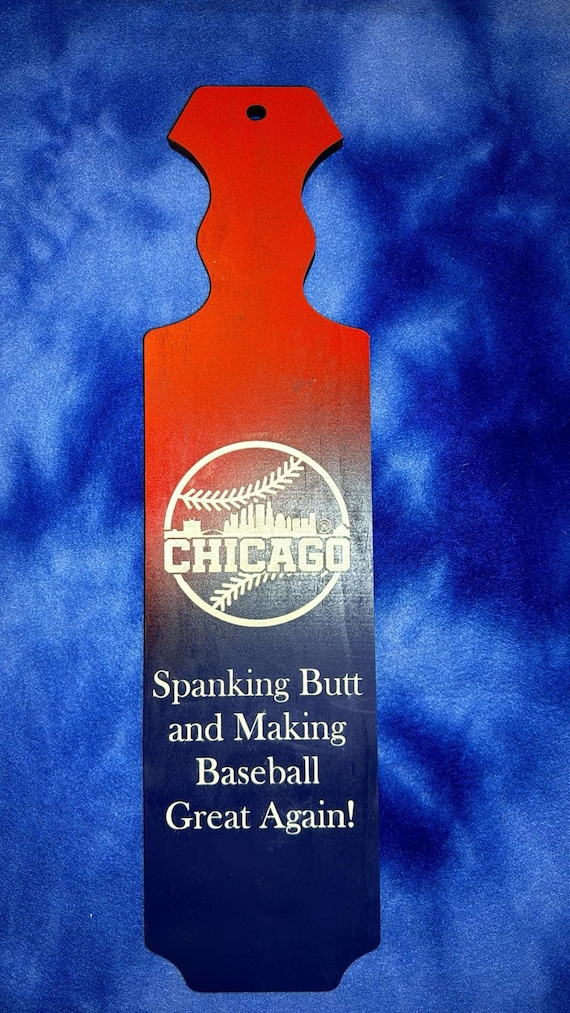 Cubs themed paddle