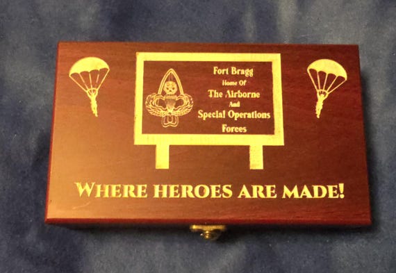 Fort Bragg themed Card and dice game set