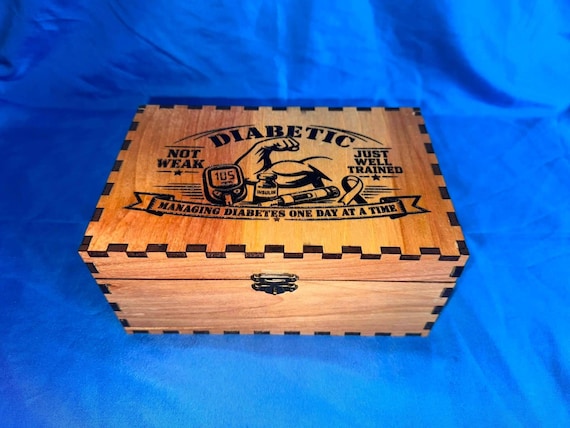 Diabetic Managing Diabetes One Day At A Time Storage box