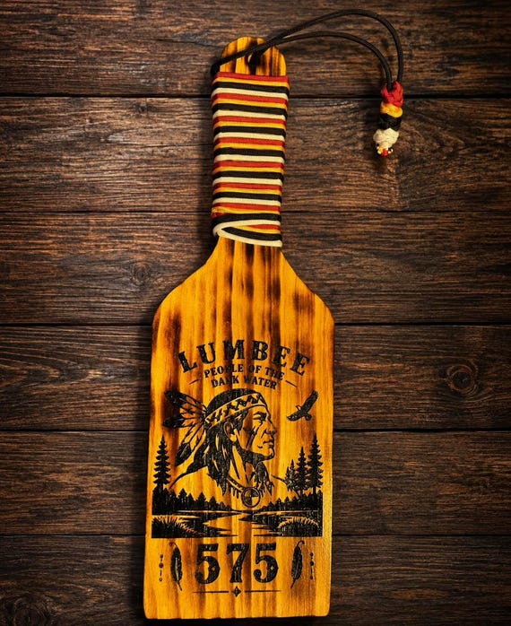 Lumbee Nation 575 "People Of The Dark Water" Paddle