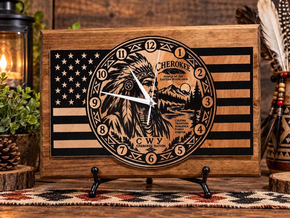 Cherokee clock