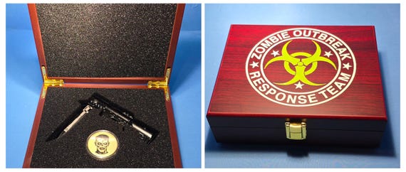Zombie themed knife Gift Set