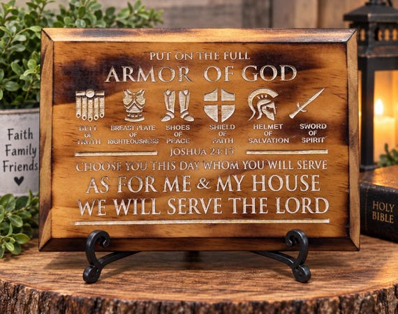 Armor of God Plaque
