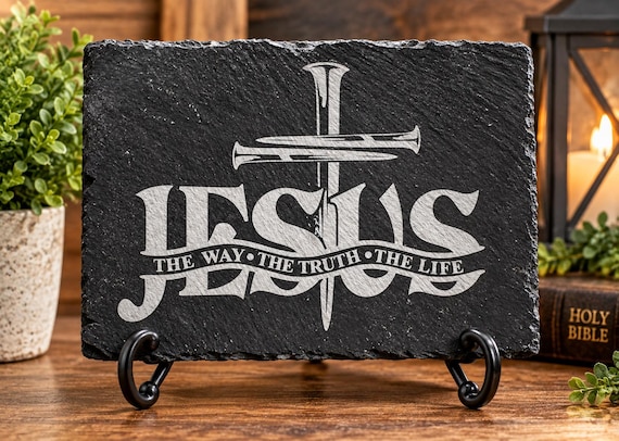 Jesus themed slate