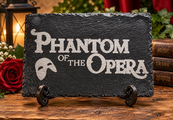 Phantom of the Opera themed slate