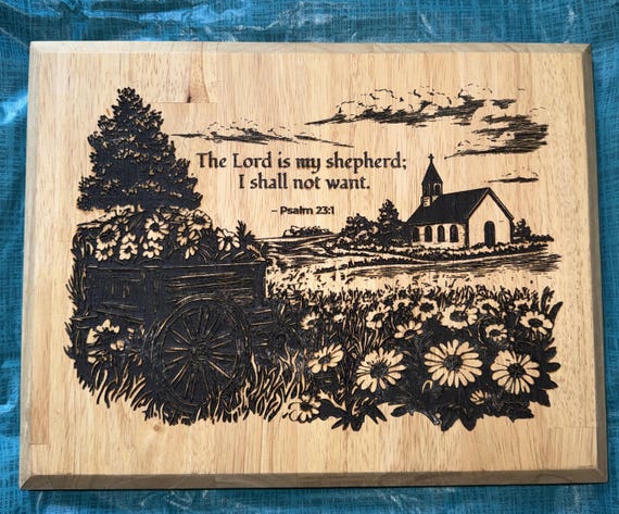 Lord is My Shepherd Cutting Board