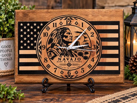 Navajo clock