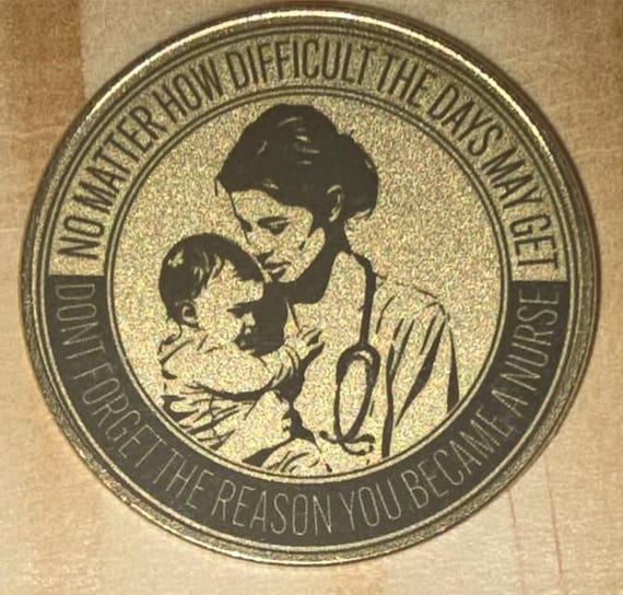 Female Nurse coin.