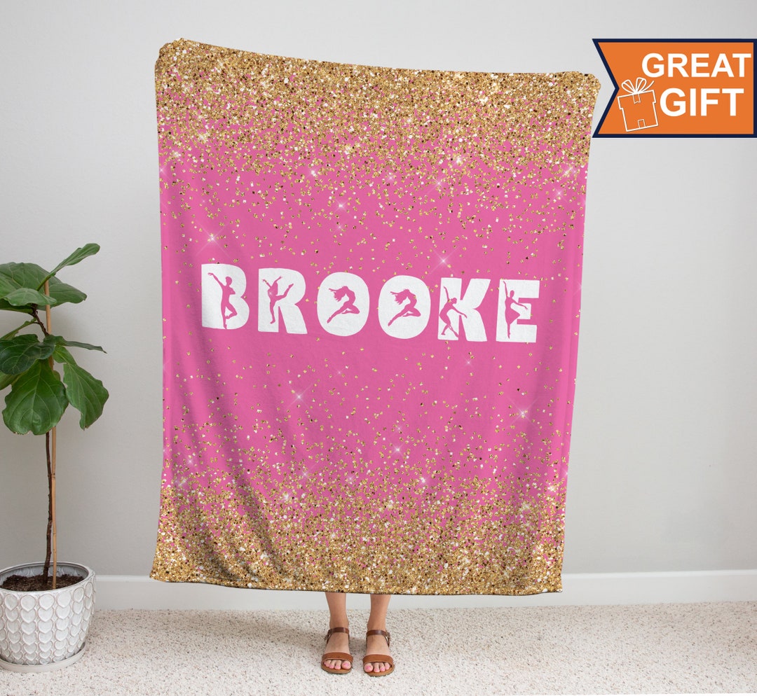 Custom Dance Blanket Personalized Dance Team Gift Dance Competition